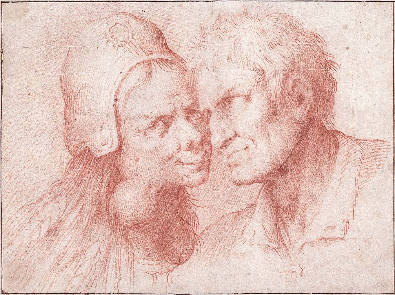 The Grotesque Lovers by Camillo Procaccini